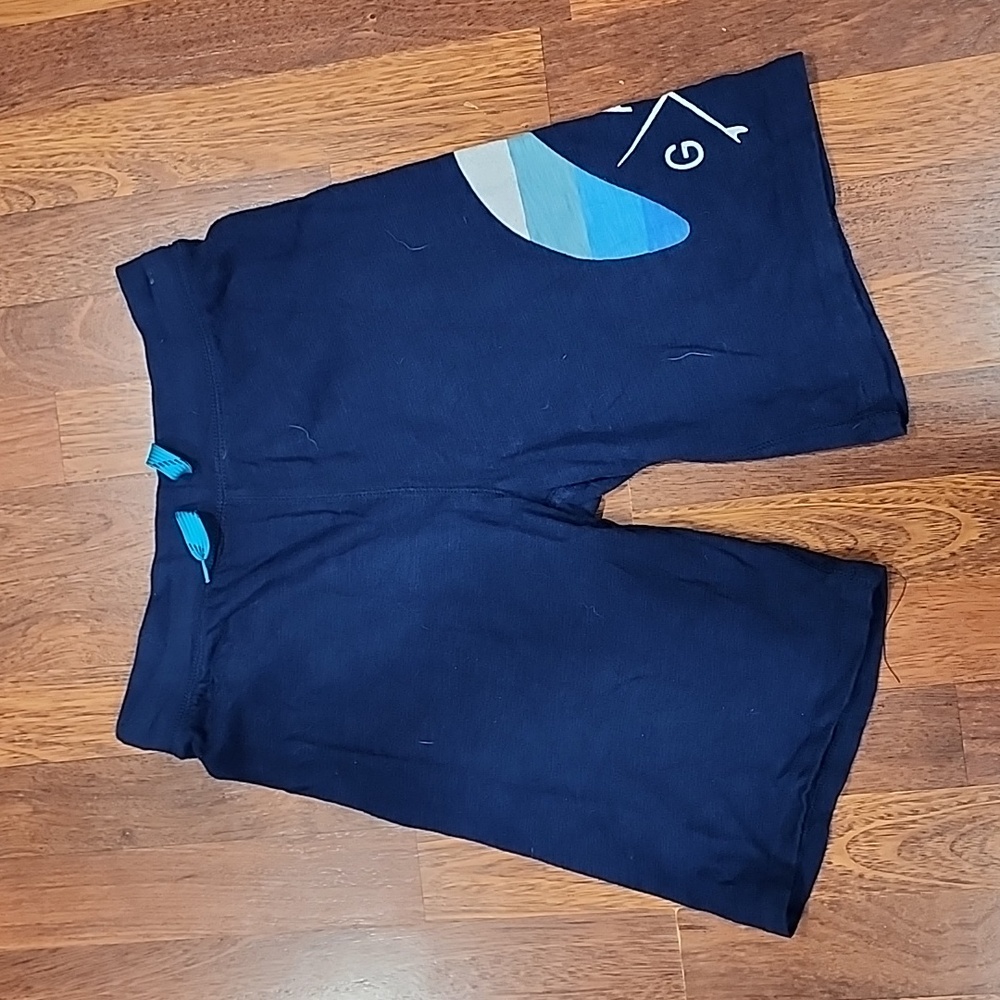 GAP KIDS Boys XXL 14/16 Blue Wave Graphic Shorts